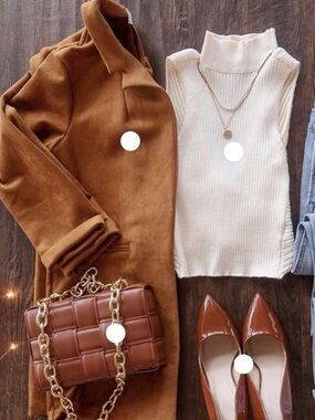 HAVE Los Angeles Camel Suede Coat